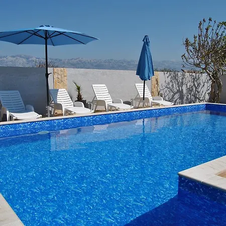 Daire House With Swimming Pool Blue Diamond Povljana