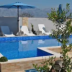 House With Swimming Pool Blue Diamond